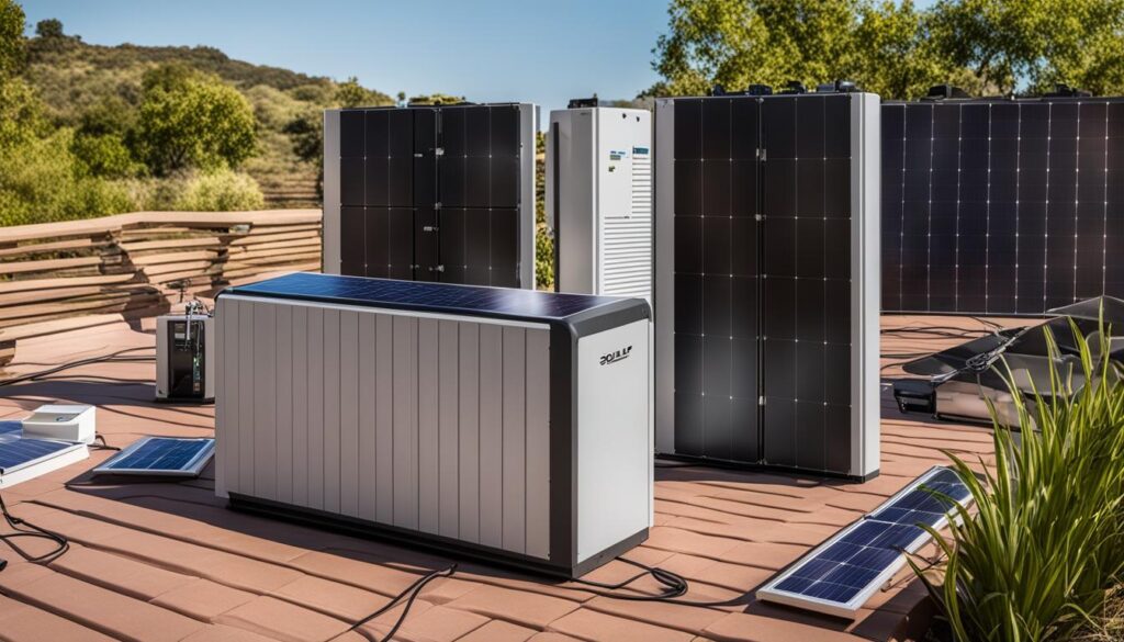 solar battery storage